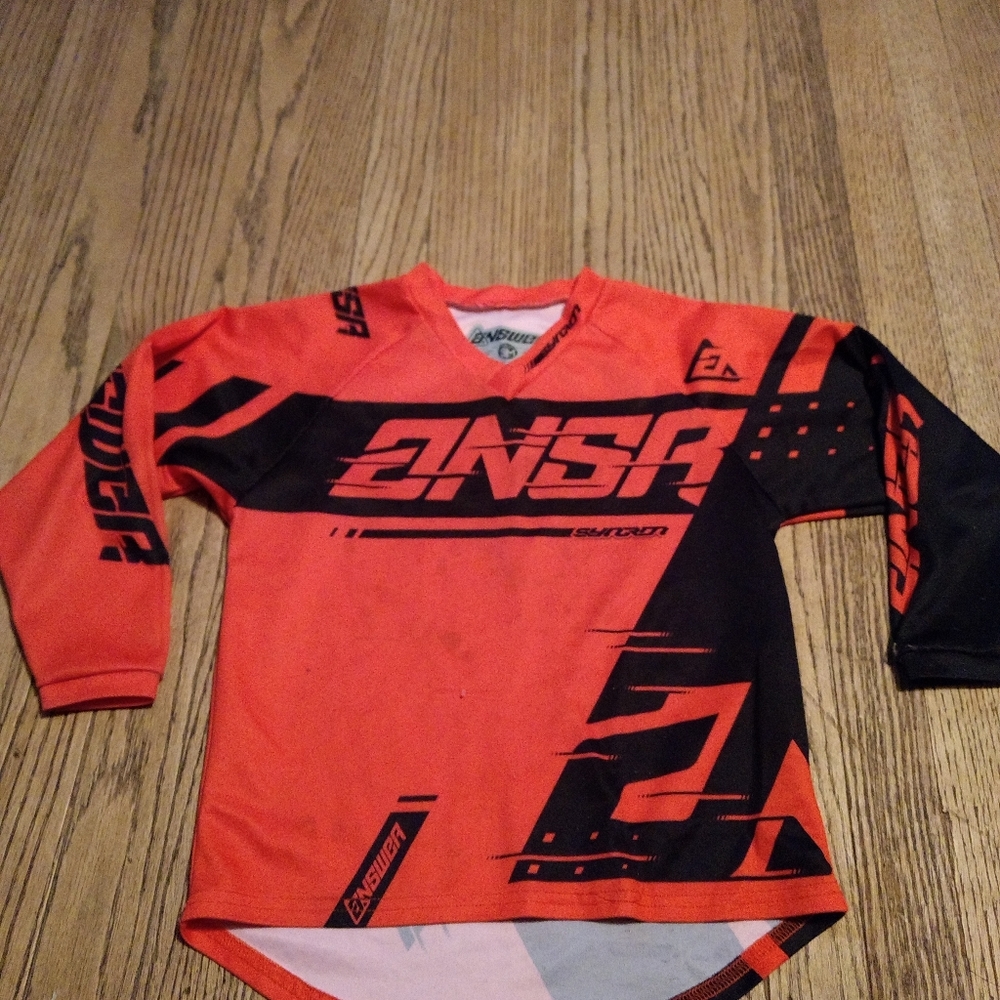 Kids motocross riding jersey